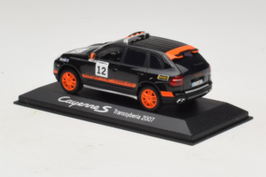 Porsche Cayenne S #12 Transsyberia 2007 Schwarz Orange Minichamps 1:43 WAP02000918 Metall – Bild 3 von 5