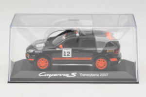Porsche Cayenne S #12 Transsyberia 2007 Schwarz Orange Minichamps 1:43 WAP02000918 Metall – Bild 4 von 5