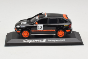 Porsche Cayenne S #12 Transsyberia 2007 Schwarz Orange Minichamps 1:43 WAP02000918 Metall