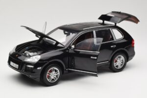 Porsche Cayenne Turbo 957 Schwarz Norev 1:18 WAP02112317 Metall – Bild 2 von 8
