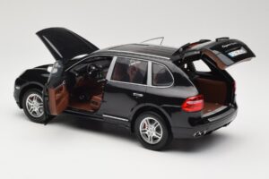 Porsche Cayenne Turbo 957 Schwarz Norev 1:18 WAP02112317 Metall – Bild 5 von 8