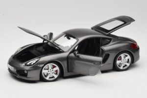 Porsche Cayman 981 S Grau Minichamps 1:18 WAP0210070D Metall – Bild 2 von 8