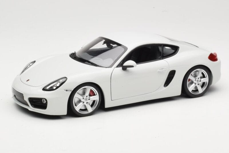 Porsche Cayman 981 Weiss Minichamps 1:18 113062221 Metall