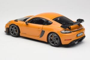 Porsche Cayman GT4 RS 982 Weissach Package Bahama Yellow Norev 1:18 187252 Metall – Bild 7 von 8