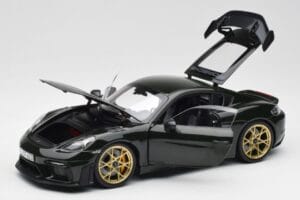 Porsche Cayman GT4 RS 982 Weissach Package Brewster Green Norev 1:18 187250 Metall – Bild 2 von 8