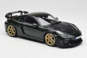 Porsche Cayman GT4 RS 982 Weissach Package Brewster Green Norev 1:18 187250 Metall – Bild 6 von 8