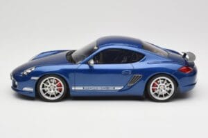 Porsche Cayman R 987.2 Aqua Blue Metallic GT Spirit 1:18 GT901 Resin – Bild 3 von 6