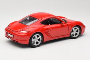 Porsche Cayman S 987.2 Rot Maisto 1:18 31122 Metall – Bild 3 von 8