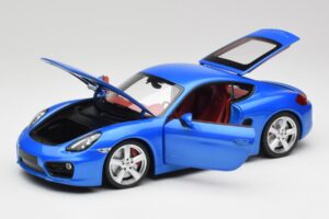 Porsche Cayman 981 S Aqua Blau Metallic Minichamps 1:18 110062221 Metall – Bild 2 von 8