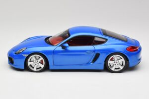 Porsche Cayman 981 S Aqua Blau Metallic Minichamps 1:18 110062221 Metall – Bild 4 von 8