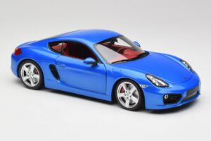 Porsche Cayman 981 S Aqua Blau Metallic Minichamps 1:18 110062221 Metall – Bild 6 von 8