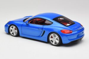 Porsche Cayman 981 S Aqua Blau Metallic Minichamps 1:18 110062221 Metall – Bild 7 von 8