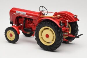 Porsche-Diesel Super Traktor Hofherr Schrantz Rot Minichamps 1:18 109183071 Metall – Bild 7 von 8