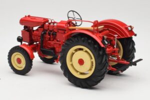 Porsche-Diesel Super Traktor Hofherr Schrantz Rot Minichamps 1:18 109183071 Metall – Bild 5 von 8