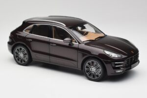 Porsche Macan 95B Turbo Mahagoni Metallic Minichamps 1:18 110062500 Metall – Bild 6 von 8
