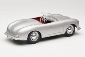 Porsche No. 1 Typ 356 Roadster Silber Maisto 1:18 50324 Metall – Bild 3 von 8