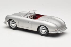 Porsche No. 1 Typ 356 Roadster Silber Maisto 1:18 50324 Metall – Bild 7 von 8