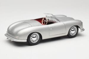 Porsche No. 1 356 Roadster Fish Silber Maisto 1:18 31853 Metall – Bild 3 von 8