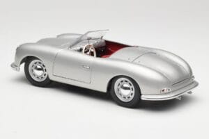 Porsche No. 1 356 Roadster Fish Silber Maisto 1:18 31853 Metall – Bild 7 von 8