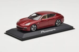 Porsche Panamera 970 Red Metallic Minichamps 1:43 WAP0200119 Metall – Bild 2 von 4