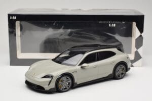 Porsche Taycan Cross Turismo Turbo S Chalk Grey Minichamps 1:18 155069302 Metall – Bild 6 von 6