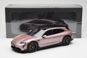 Porsche Taycan Turbo S Cross Turismo Metallic Pink GT Spirit 1:18 GT440 Resin – Bild 6 von 6