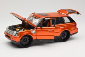 Range Rover Sport L320 Orange Maisto 1:18 31081 Metall – Bild 2 von 8