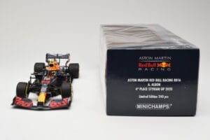 Red Bull Racing RB16 #23 A. Albon 4th Place Styrian GP 2020 Minichamps 1:18 110200223 Metall – Bild 6 von 6