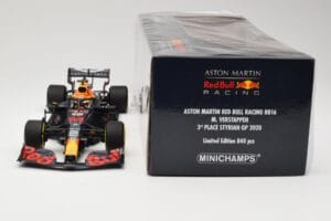 Red Bull Racing RB16 #33 M. Verstappen 3rd Place Styrian GP 2020 Minichamps 1:18 110200233 Metall – Bild 6 von 6