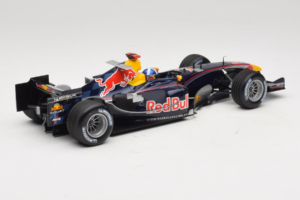 Red Bull RB1 Cosworth #14 D. Coulthard Red Bull Racing Showcar 2005 Minichamps 1:18 100050084 Metall – Bild 2 von 7
