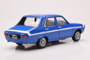 Renault 12 Gordini Ohne Stoßstangen Bleu de France Norev 1:18 185248 Metall – Bild 3 von 8