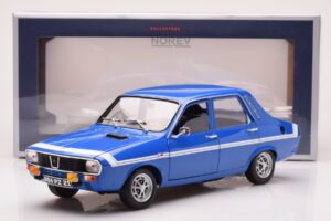 Renault 12 Gordini Ohne Stoßstangen Bleu de France Norev 1:18 185248 Metall – Bild 8 von 8