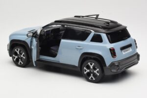 Renault 4 E-Tech Electric Cloud Blue Norev 1:18 185521 Metall – Bild 5 von 8