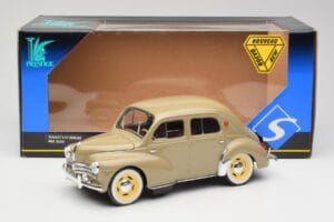 Renault 4CV Berline Gris Ardoise Solido 1:18 8059 Metall – Bild 8 von 8