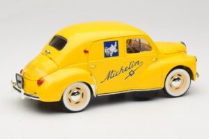 Renault 4CV Michelin Yellow Solido 1:18 82002 Metall – Bild 2 von 6
