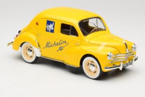 Renault 4CV Michelin Yellow Solido 1:18 82002 Metall – Bild 4 von 6