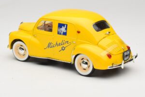 Renault 4CV Michelin Yellow Solido 1:18 82002 Metall – Bild 5 von 6