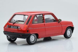 Renault 5 Alpine Turbo Rot Norev 1:18 185243 Metall – Bild 4 von 8