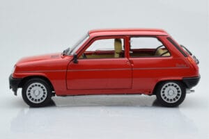 Renault 5 Alpine Turbo Rot Norev 1:18 185243 Metall – Bild 5 von 8
