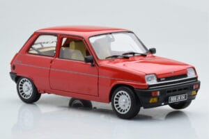 Renault 5 Alpine Turbo Rot Norev 1:18 185243 Metall – Bild 6 von 8