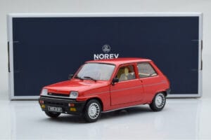 Renault 5 Alpine Turbo Rot Norev 1:18 185243 Metall – Bild 8 von 8