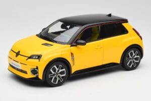 Renault 5 E-Tech Pop Gelb & Schwarz Norev 1:18 185500 Metall