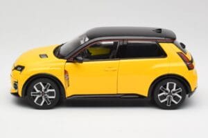 Renault 5 E-Tech Pop Gelb & Schwarz Norev 1:18 185500 Metall – Bild 6 von 8
