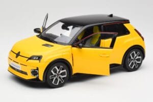 Renault 5 E-Tech Pop Gelb & Schwarz Norev 1:18 185500 Metall – Bild 7 von 8
