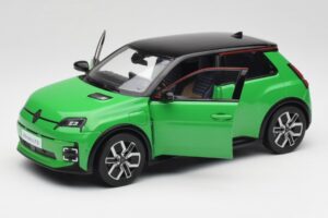 Renault 5 E-Tech Electric Pop Grün & Schwarz Norev 1:18 185502 Metall – Bild 2 von 8