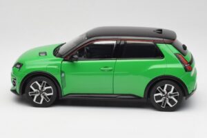 Renault 5 E-Tech Electric Pop Grün & Schwarz Norev 1:18 185502 Metall – Bild 4 von 8