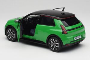 Renault 5 E-Tech Electric Pop Grün & Schwarz Norev 1:18 185502 Metall – Bild 5 von 8