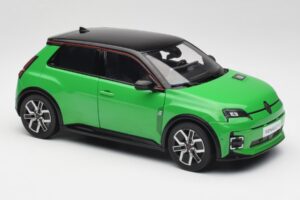 Renault 5 E-Tech Electric Pop Grün & Schwarz Norev 1:18 185502 Metall – Bild 6 von 8