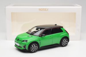Renault 5 E-Tech Electric Pop Grün & Schwarz Norev 1:18 185502 Metall – Bild 8 von 8