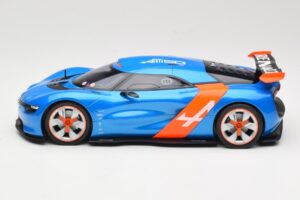 Alpine A110-50 Blau & Orange Norev 1:18 185147 Metall – Bild 3 von 6